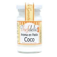 Aroma de coco en pasta 50 g - Sin gluten - Chefdelíce
