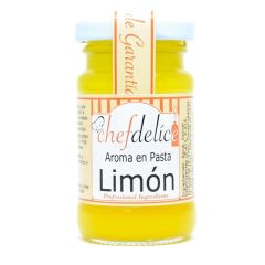 Aroma de limón en pasta 50 g - Sin gluten - Chefdelíce