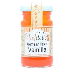 Aroma de vainilla en pasta 50 g - Sin gluten - Chefdelíce