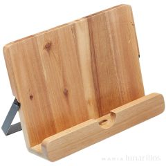 Atril para tablets y libros de cocina de madera - Kitchen Craft