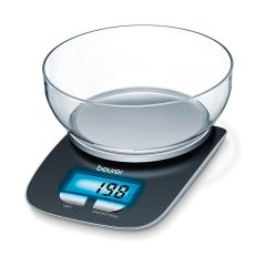 Báscula de cocina digital con bol de 1,2 litros KS-25 - Beurer