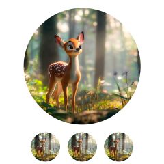 Papel de azúcar de Bambi- 20 cm - María Lunarillos