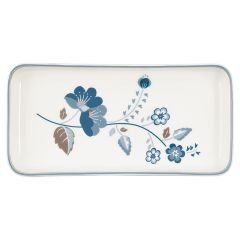 Bandeja de cerámica Mozy White 24 cm - GreenGate