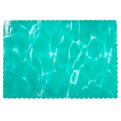 Bandeja rectangular ondulada agua 40 x 30 cm