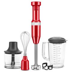 Batidora de mano o varillas eléctricas con vaso roja - 5KHBV83 - KitchenAid