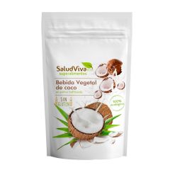 Bebida vegetal de coco en polvo ecológica 200 g - Sin gluten - SaludViva