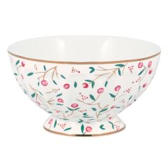 Bol de cerámica francés XL Maise White 400 ml - GreenGate