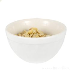 Bol estriado blanco 400 ml - Mynte - Ib Laursen