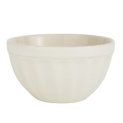 Bol estriado crema 400 ml - Mynte - Ib Laursen