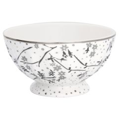 Bol de cerámica francés XL Amira White 400 ml - GreenGate