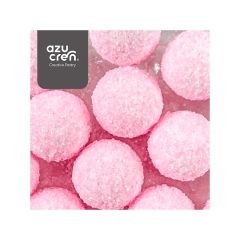 Bolas de azúcar con purpurina rosa bebé 60 g - Azucren