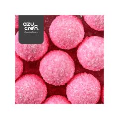 Bolas de azúcar con purpurina rosa fucsia 60 g - Azucren