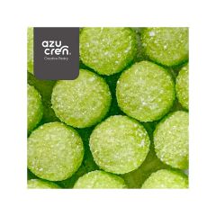 Bolas de azúcar con purpurina verde lima 60 g - Azucren