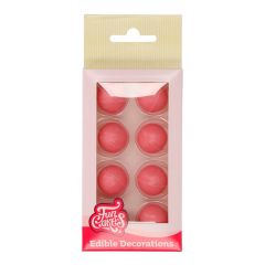 Bolas de chocolate rosas (8) - Funcakes