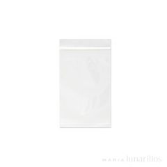 100 bolsas con cierre zip 8x12