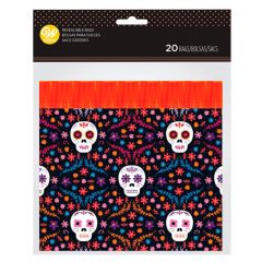 Bolsas con cierre zip Catrinas Halloween (20) - Wilton