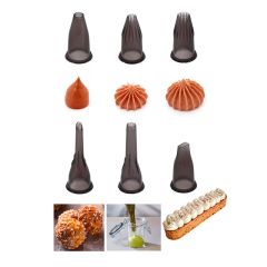 Boquillas para pistola galletas / churrera Le Tube Set Garnir (6) - De Buyer