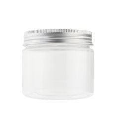 Bote de plástico transparente con tapa 150 ml