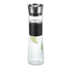 Botella con tapa 1 litro CASCADA - Vidrio - Gefu