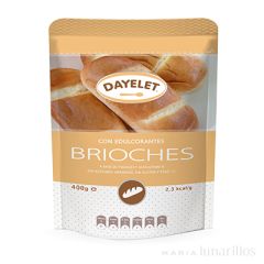Endulzante sin azúcar para Brioches 400 gr - Sin gluten - Dayelet
