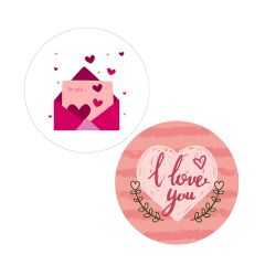 Pack papeles comestibles burn I Love You 14 cm - María Lunarillos