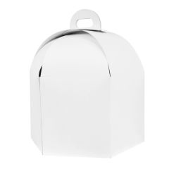 Caja hexagonal con asa para tartas con altura especial 31 x 31  cm