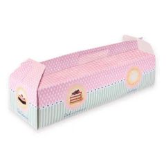 Caja para brazo de gitano o tronco de Navidad 45 cm