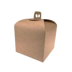 Caja para panettone kraft Avana 16 cm