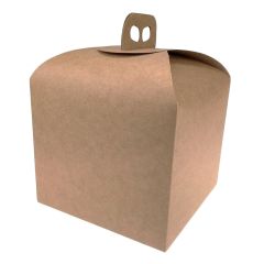 Caja para panettone kraft Avana 20 cm