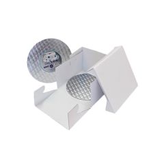 Caja para tarta con plato base 20,3 x 20,3 x 15 cm - PME