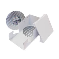 Caja para tarta con plato base 28 x 28 x 15 cm - PME
