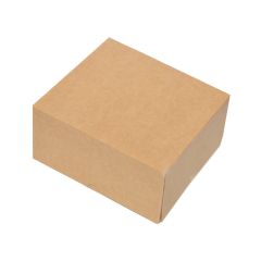 Caja para tarta kraft cuadrada 26 x 26 x 10 cm