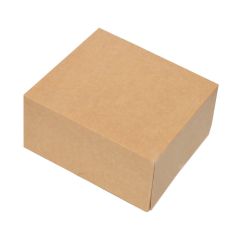 Caja para tarta kraft cuadrada 28 x 28 x 10 cm
