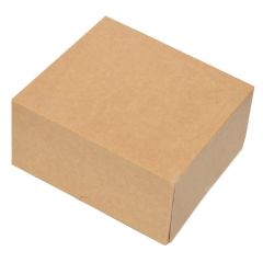 Caja para tarta kraft cuadrada 35 x 35 x 10 cm