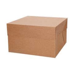 Caja para tarta kraft 25 x 25 x 15 cm