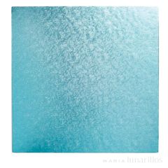 Cake drum cuadrado azul claro 35 cm, grosor 12 mm - Decora