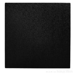 Cake drum cuadrado negro 35 cm, grosor 12 mm - Decora