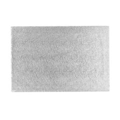 Cake drum rectangular plateado 40,5 x 30,5 cm, grosor 3 mm - Azucren