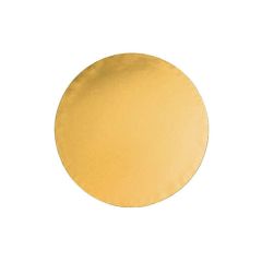 Cake drum redondo dorado 20 cm, grosor 12 mm