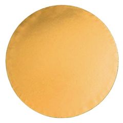 Cake drum redondo dorado 35,3 cm, grosor 12 mm