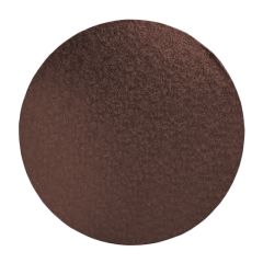 Cake drum redondo marrón 30,5 cm, grosor 12 mm - Decora
