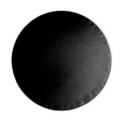 Cake drum redondo negro 25 cm, grosor 12 mm