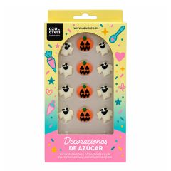 Calabazas y fantasmas de azúcar (15) - Sin gluten - Azucren
