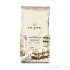 Callebaut Mousse de chocolate blanco 800 gr