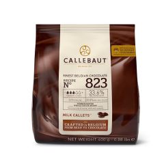 Callets Chocolate con leche 33,6% 400 gr - Sin gluten - Callebaut