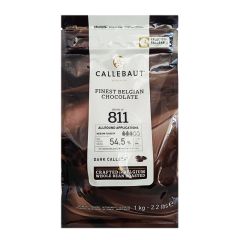 Callets Chocolate negro 54,5% 1 kg - Sin gluten - Callebaut