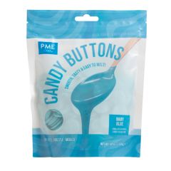 Candy Buttons azul bebé 340 g - PME