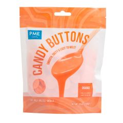 Candy Buttons naranja 340 g - PME