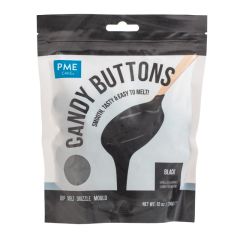 Candy Buttons negro 340 g - PME