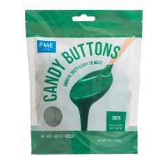 Candy Buttons verde 340 g - PME